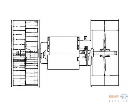 Ventilator habitaclu