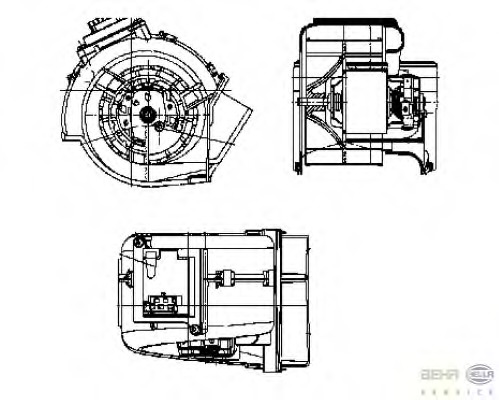 Ventilator habitaclu