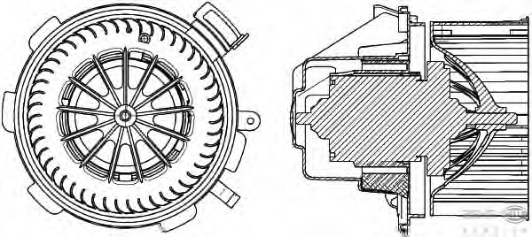 Ventilator habitaclu