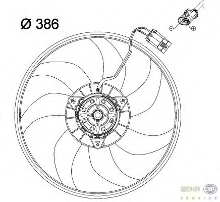 Ventilator radiator