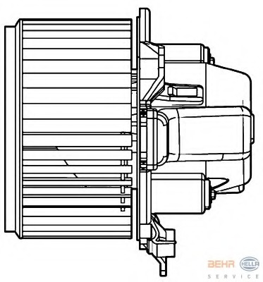 Ventilator habitaclu