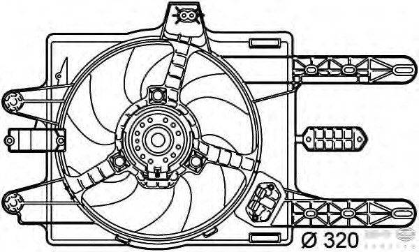 Ventilator radiator