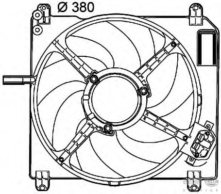 Ventilator radiator