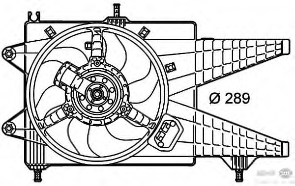 Ventilator radiator