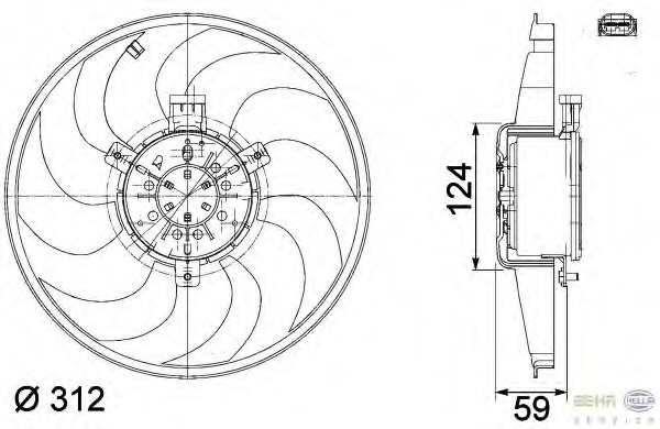 Ventilator radiator