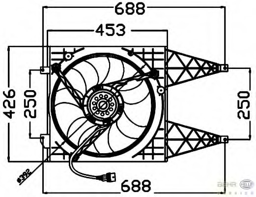 Ventilator radiator