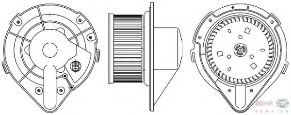 Ventilator habitaclu