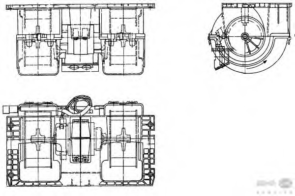 Ventilator habitaclu