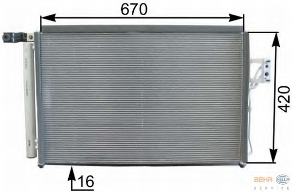 Condensator climatizare