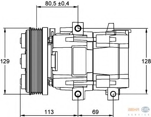 Compresor aer conditionat