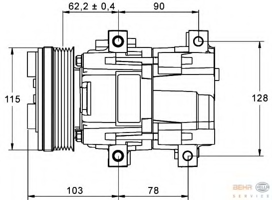 Compresor aer conditionat