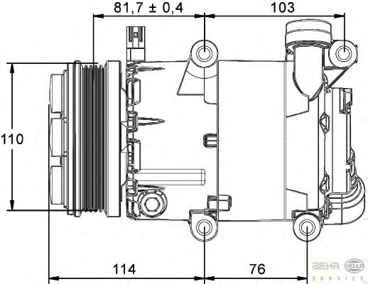 Compresor aer conditionat