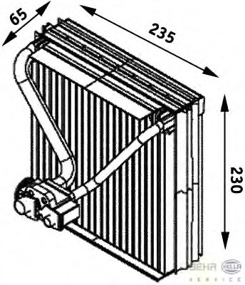Evaporator aer conditionat