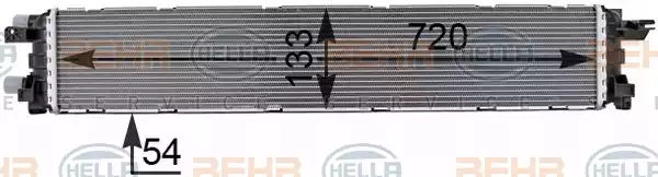 Radiator temperatura scazuta intercooler