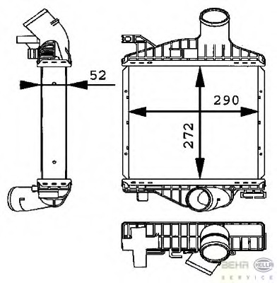 Intercooler compresor