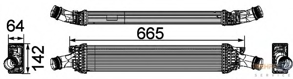 Intercooler compresor