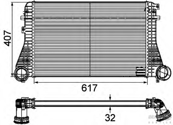 Intercooler compresor