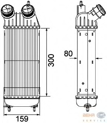 Intercooler compresor