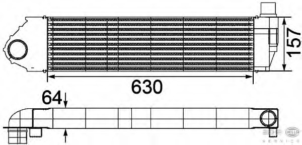 Intercooler compresor