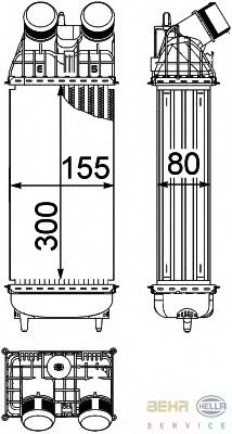 Intercooler compresor