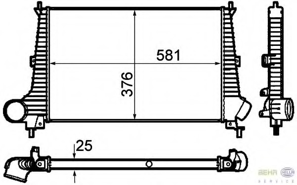 Intercooler compresor