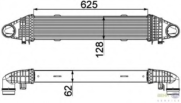 Intercooler compresor