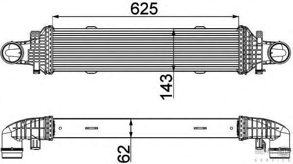 Intercooler compresor