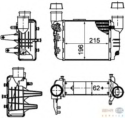 Intercooler compresor