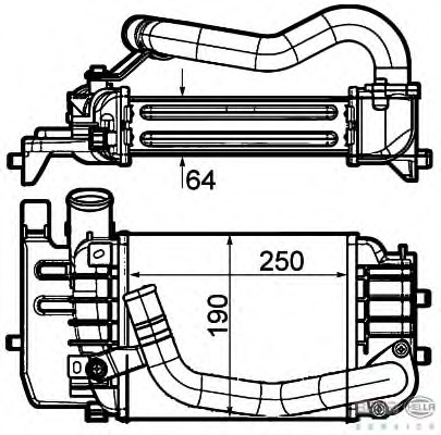 Intercooler compresor