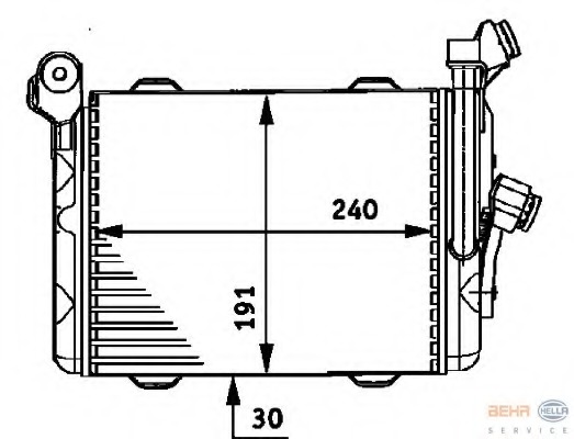 Radiator ulei