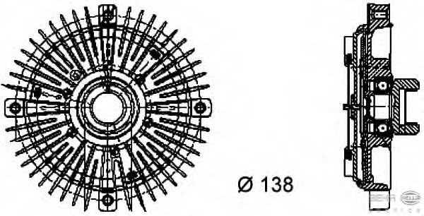 Ventilator radiator