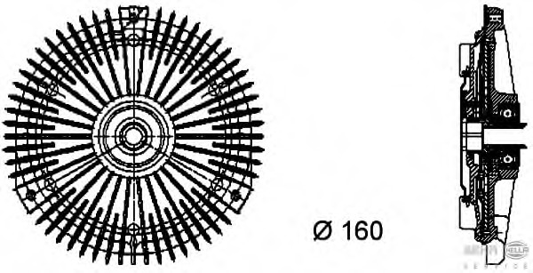 Ventilator radiator