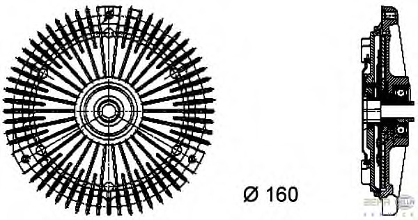 Ventilator radiator