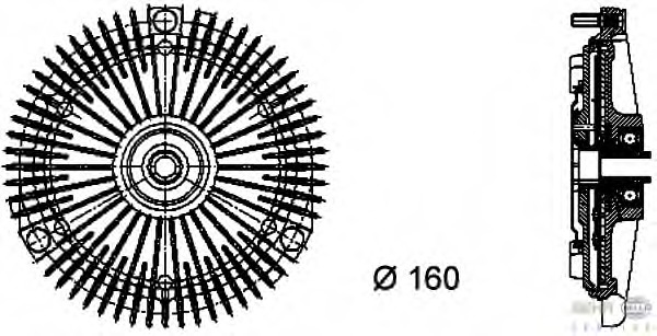 Ventilator radiator