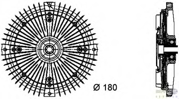 Ventilator radiator