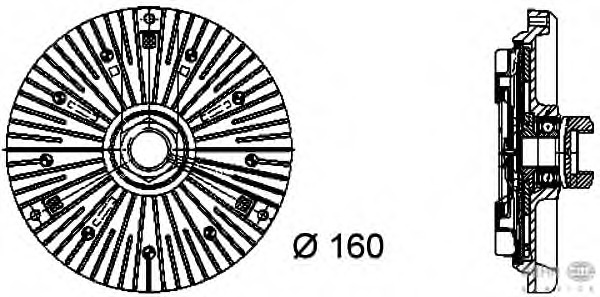 Ventilator radiator