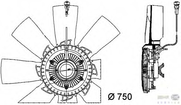 Ventilator radiator