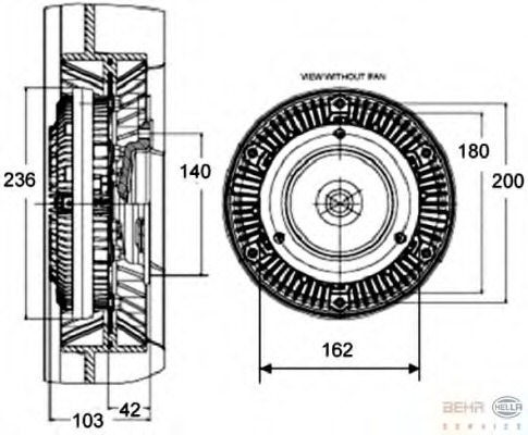 Ventilator radiator