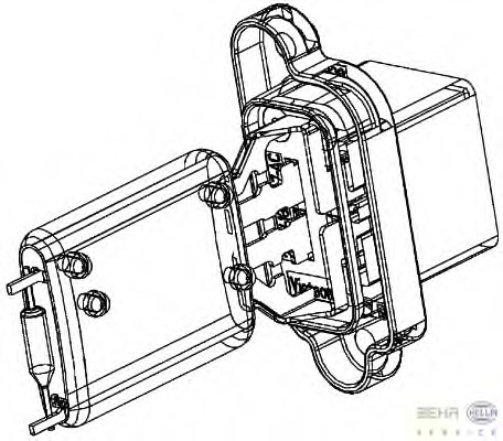 Rezistor ventilator habitaclu