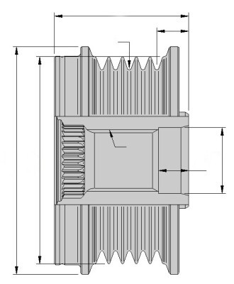 Fulie alternator