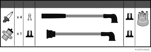 Set cablaj aprindere