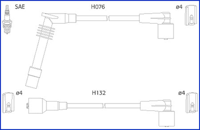 Set cablaj aprindere