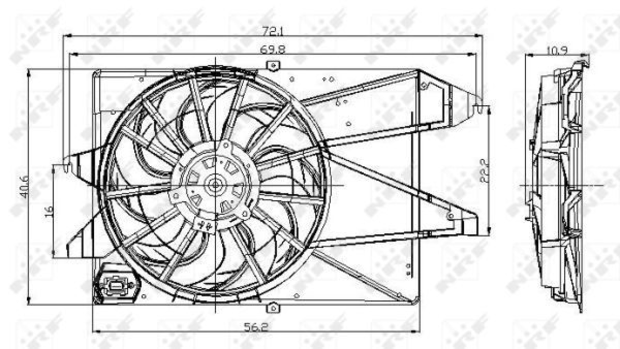 Pinion electromotor