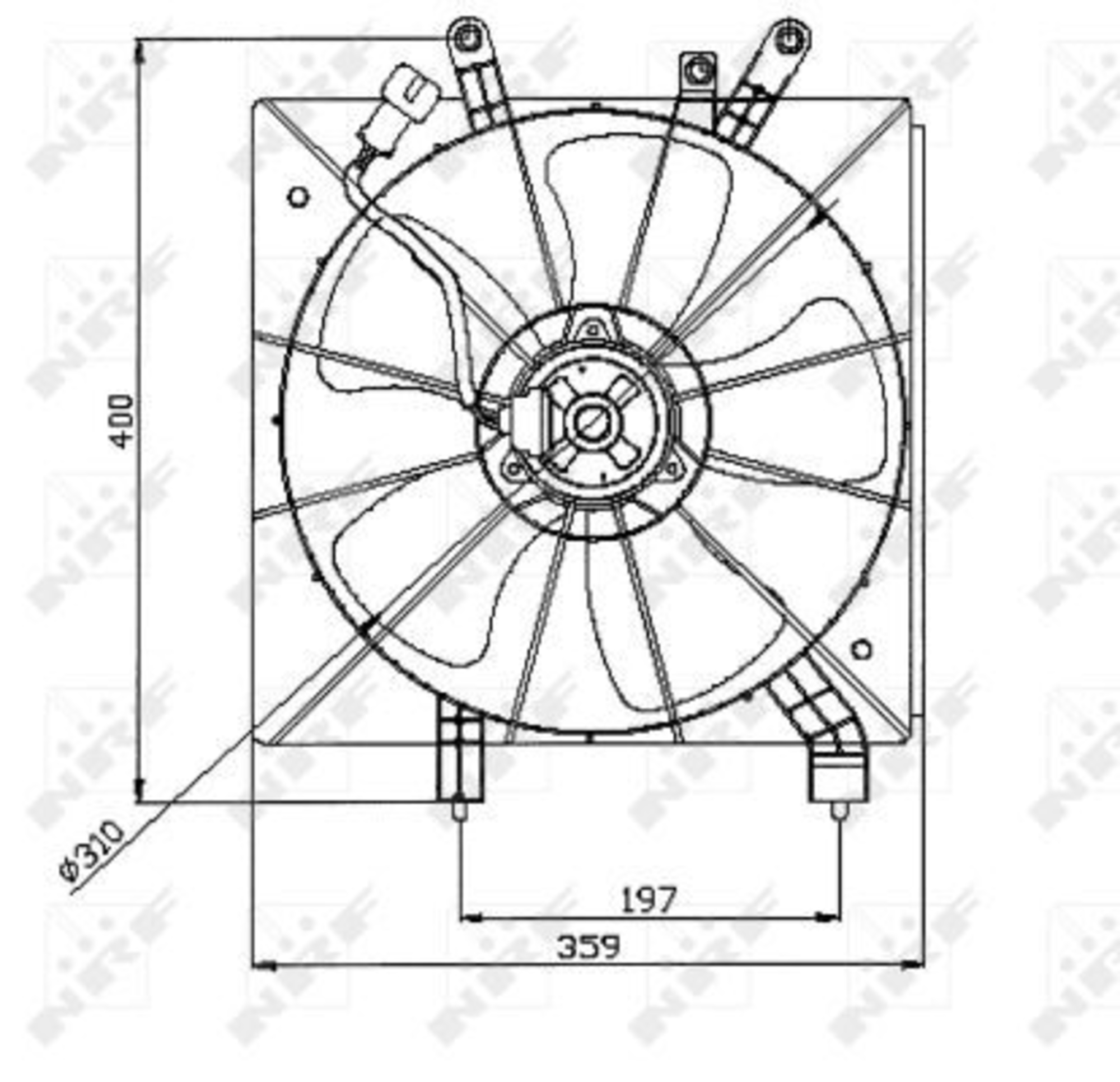 Pinion electromotor