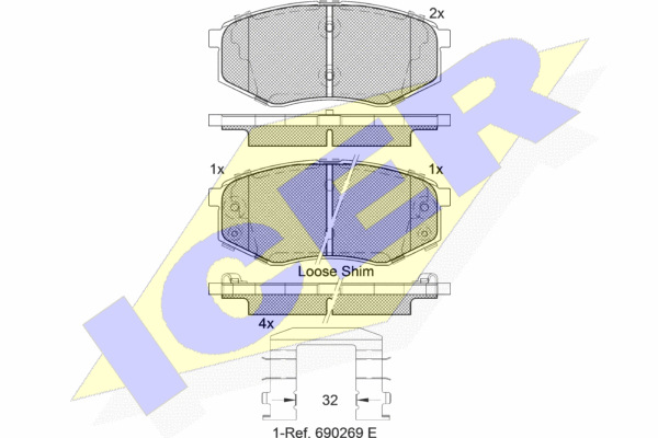 Placute frana