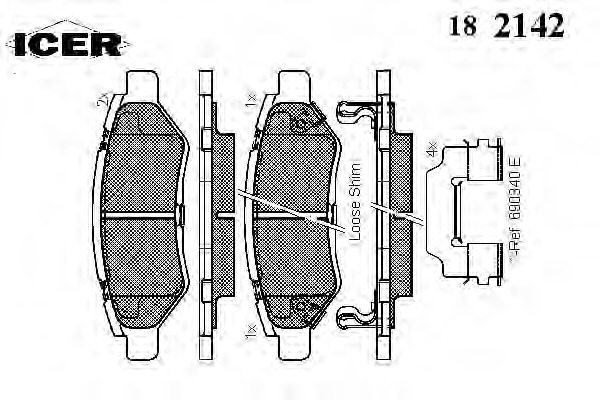 Placute frana