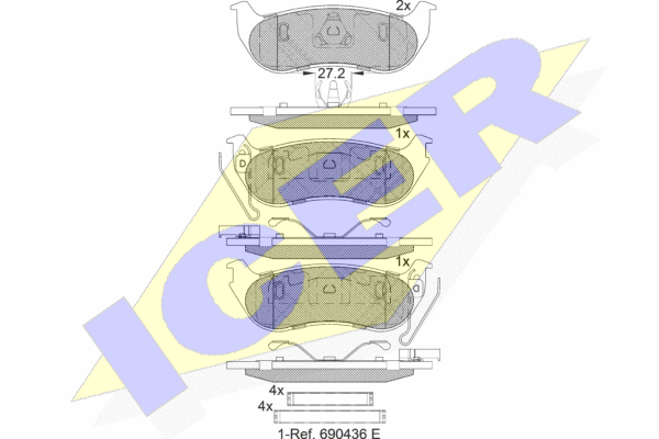 Placute frana