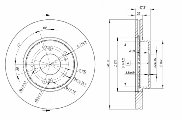 Disc frana