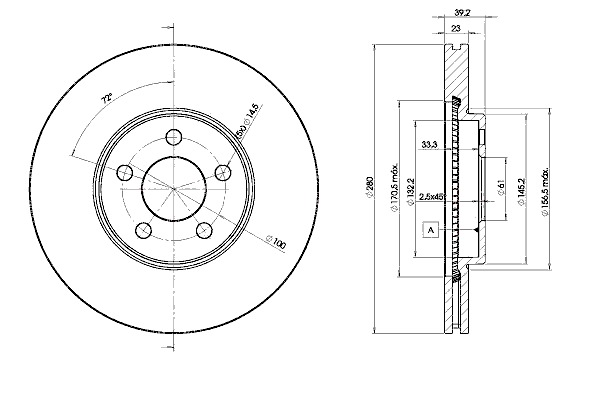 Disc frana