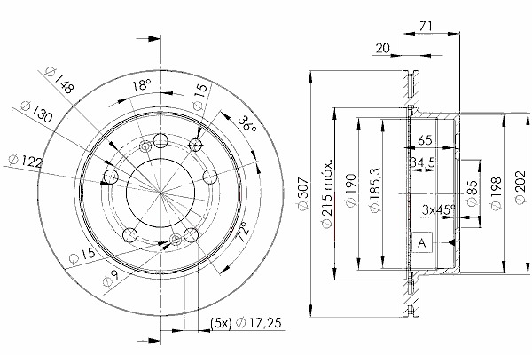 Disc frana